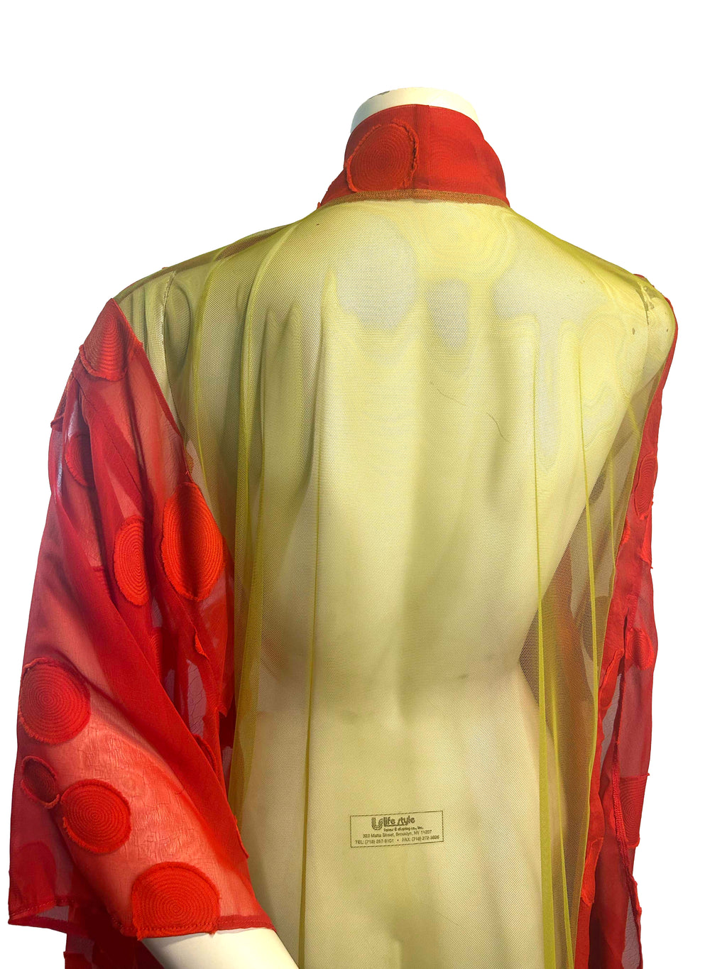 Amelie Red Flowing Robe